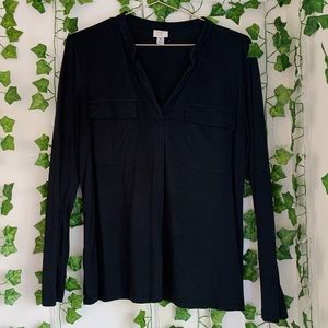 A New Day Black Long Sleeve Shirt